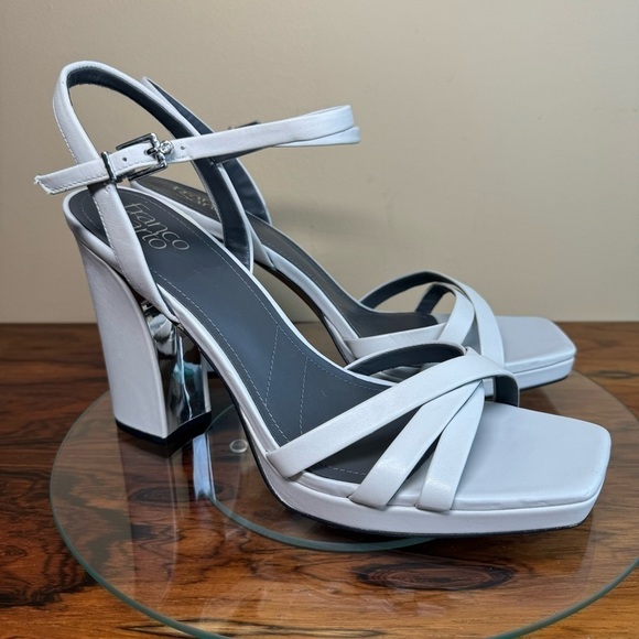 Franco Sarto Damalis Platform Sandal - Stone - Picture 3 of 15